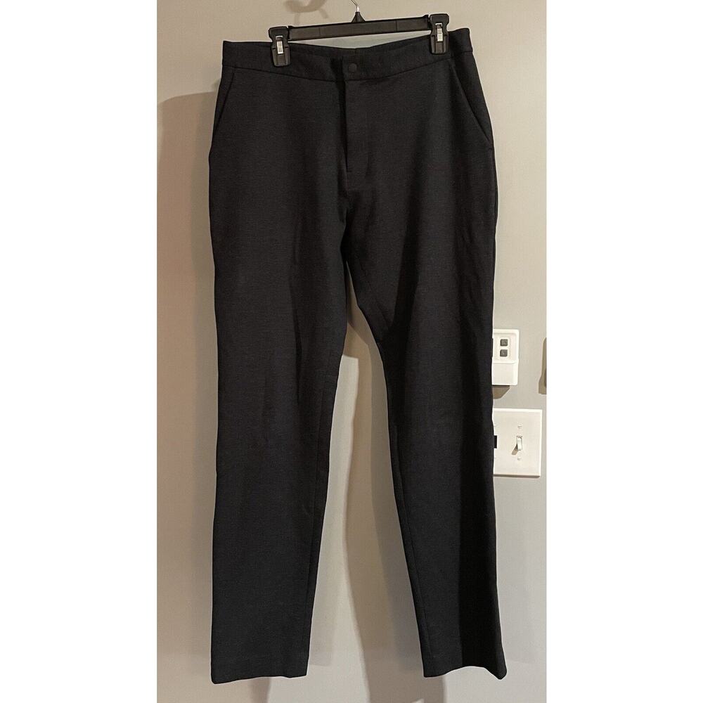Lacoste Pants Qualite Originale Cotton Stretch Flat Front Trousers Mens Size‎ 34